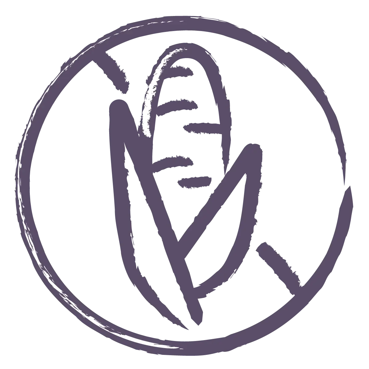 no high-fructose corn syrup icon - ear of corn that has a strikethrough